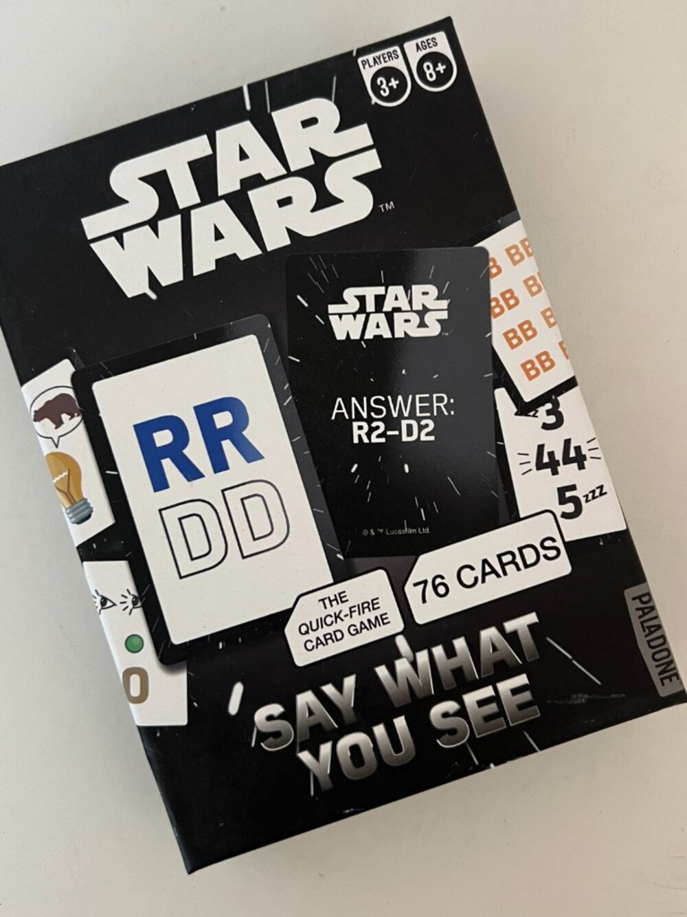 STAR WARS Say What You See Card Game